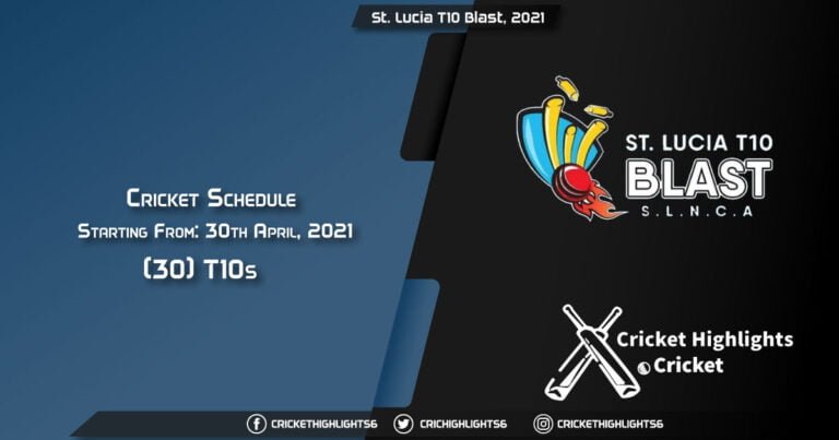 St. Lucia T10 Blast, 2021 Live: Match 12, MRS vs GICB LIVE Streaming for free, When, Where, How to Watch?