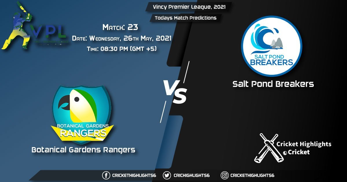 Vincy Premier League, 2021, Match 23 BGR vs SPB, Playing 11 & Today's Match Predictions