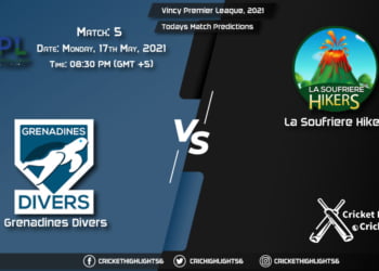 Vincy Premier League, 2021, Match 5: GRD vs LSH, Playing 11 & Today's Match Predictions