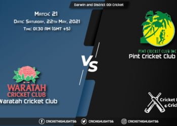 WCC vs PNC, Live Scorecard, Match 21, May 22, 2021, Live Cricket Score, Darwin and District ODI Cricket Competition - Premier Grade, 2021