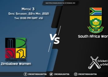 ZM-W vs SAW-E, Live Scorecard, Match 3, May 22, 2021, Live Cricket Score, South Africa Emerging Women Tour of Zimbabwe, 2021