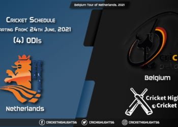Belgium Tour of Netherlands, 2021 - Schedule, Fixture List, Match Timings, Live Score, Results, Venues, Teams and Squads