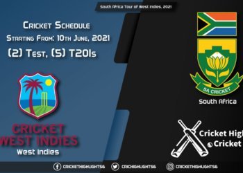South Africa Tour of West Indies, 2021 - Schedule, Fixture List, Match Timings, Live Score, Results, Venues, Teams and Squads