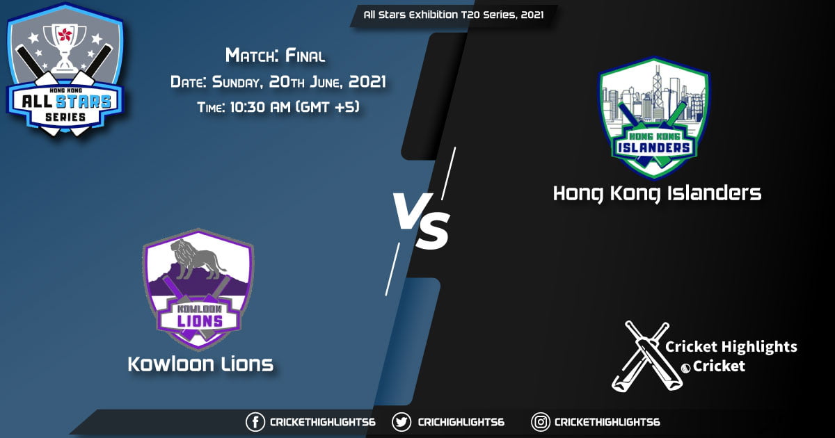 All Stars Exhibition T20 Series, 2021 Live Final Match, KOL vs HKI LIVE Streaming for free, When, Where, How to Watch