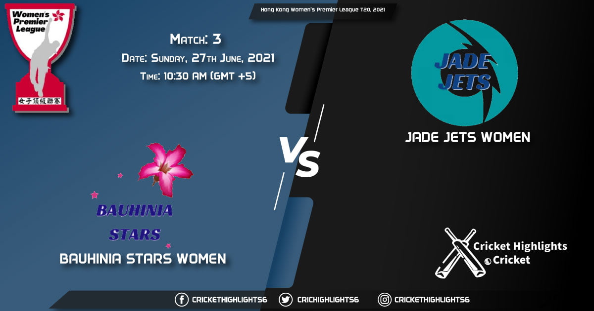 BHS vs JJ, Live Scorecard, Match 3, June 27, 2021, Live Cricket Score, Hong Kong Women's Premier League T20, 2021