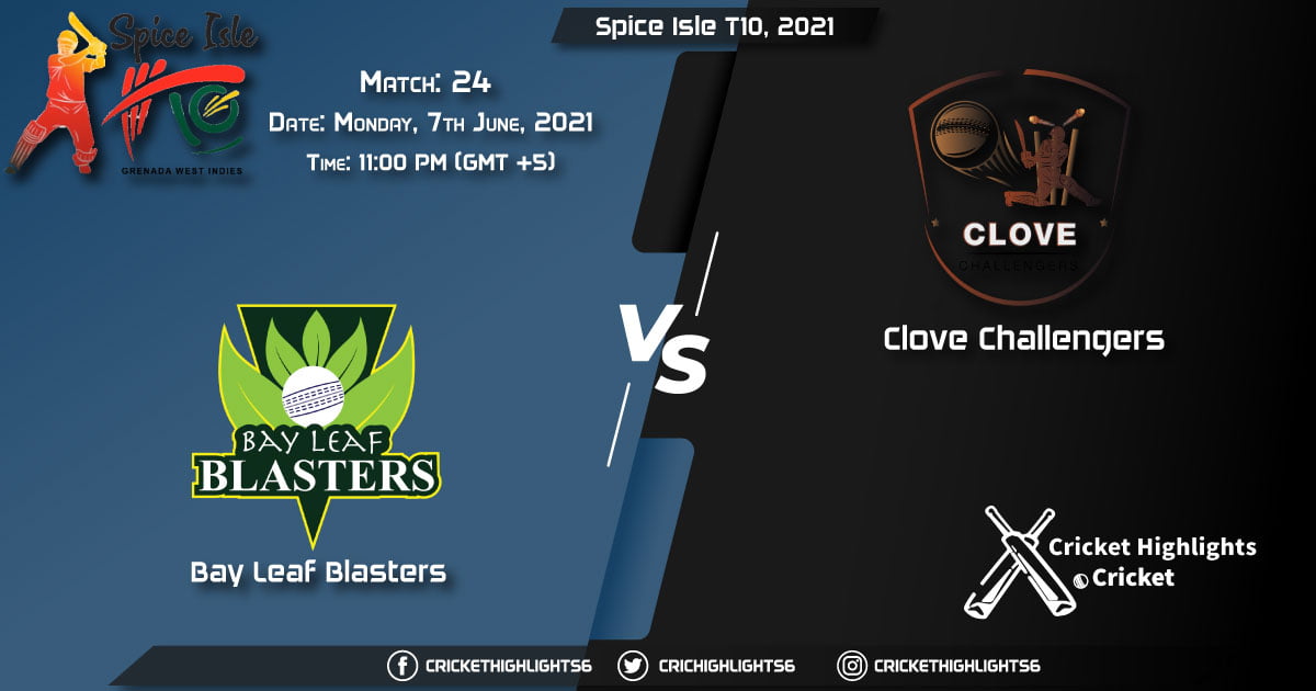 BLB vs CC, Live Scorecard, Match 24, June 7, 2021, Live Cricket Score, Spice Isle T10, 2021