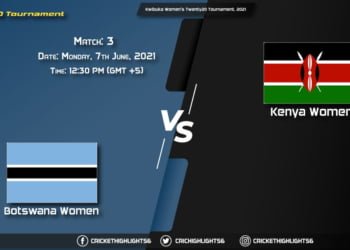 BOT-W vs KEN-W, Live Scorecard, Match 3, June 7, 2021, Live Cricket Score, Kwibuka Women's Twenty20 Tournament, 2021