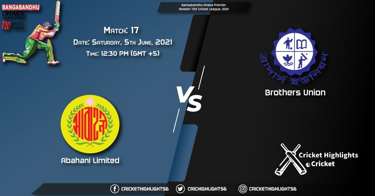 Bangabandhu Dhaka Premier Division T20 Cricket League, 2021 Live Match 17, AL vs BU LIVE Streaming for free, When, Where, How to Watch