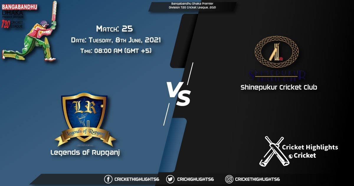 Bangabandhu Dhaka Premier Division T20 Cricket League, 2021 Live Match 25, LOR vs SCC LIVE Streaming for free, When, Where, How to Watch