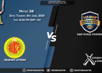 Bangabandhu Dhaka Premier Division T20 Cricket League, 2021 Live Match 28, AL vs GGC LIVE Streaming for free, When, Where, How to Watch