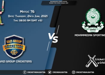 Bangabandhu Dhaka Premier Division T20 Cricket League, 2021 Live Match 76, GGC vs MSC LIVE Streaming for free, When, Where, How to Watch