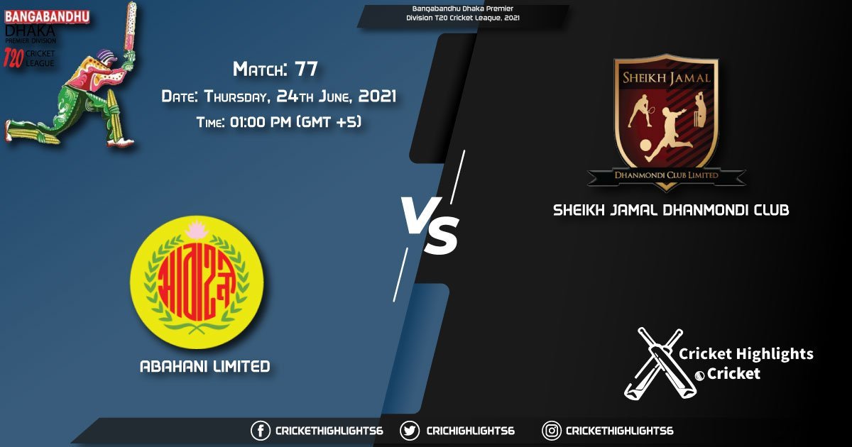 Bangabandhu Dhaka Premier Division T20 Cricket League, 2021 Live Match 77, AL vs SJDC LIVE Streaming for free, When, Where, How to Watch