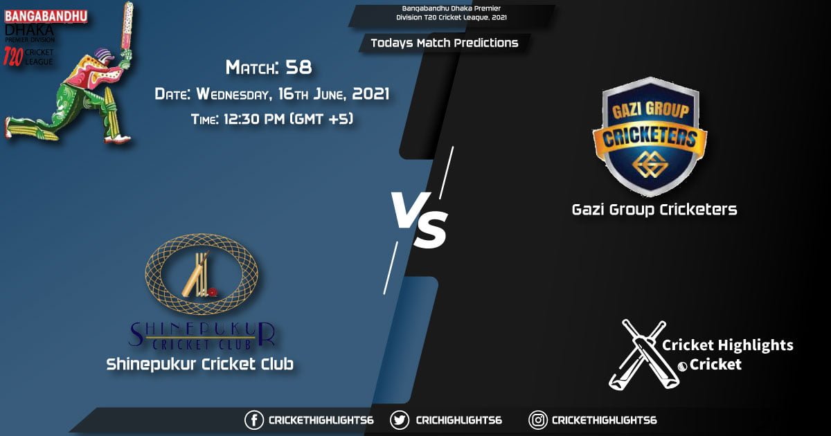 BangabandhDhaka Premier Division T20 Cricket League, 2021, Match 59 AL vs PDSC, Playing 11 & Today's Match Predictions