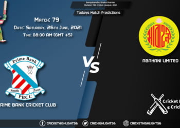 Bangabandhu Dhaka Premier Division T20 Cricket League, 2021, Match 79 PBCC vs AL, Playing 11 & Today's Match Predictions