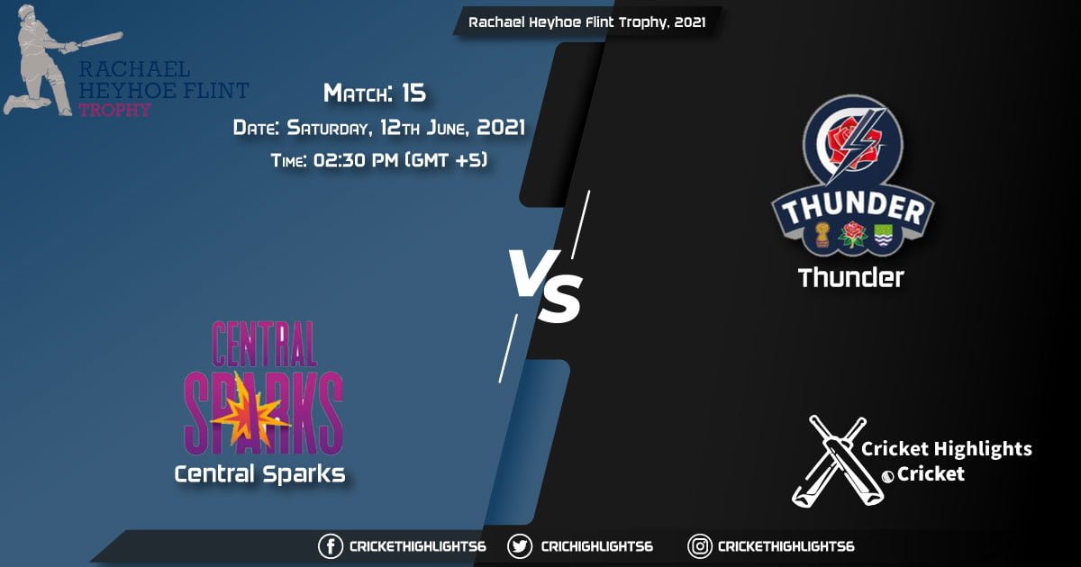 CES vs THU, Live Scorecard, Match 15, June 12, 2021, Live Cricket Score, Rachael Heyhoe Flint Trophy, 2021