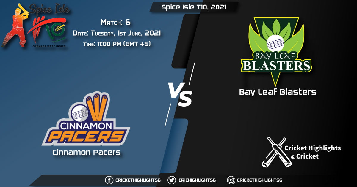 CP vs BLB, Live Scorecard, Match 6, June 1, 2021, Live Cricket Score, Spice Isle T10, 2021