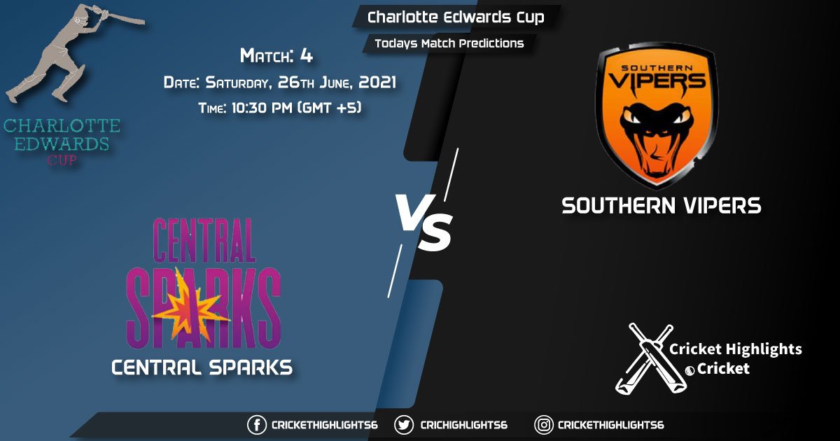 Charlotte Edwards Cup, 2021,Match 4 CES vs SV, Playing 11 & Today's Match Predictions