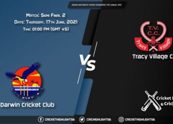 DDC vs TRV, Live Scorecard, Match 2nd Semi Final, June 17, 2021, Live Cricket Score, Darwin and District Cricket Competition T20 League, 2021