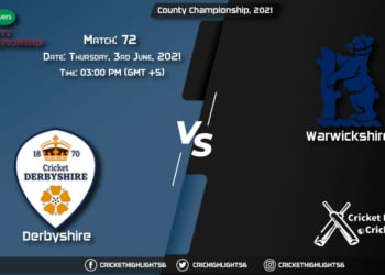 DER vs WAS, Live Scorecard, Match 72, June 3, 2021, Live Cricket Score, County Championship, 2021