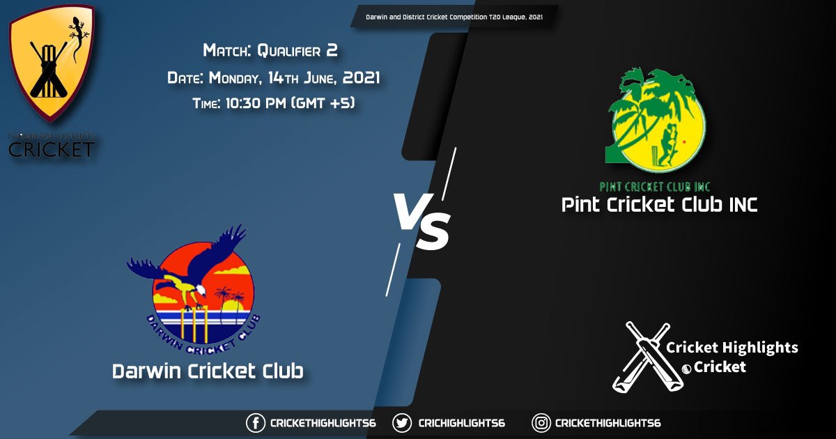 Darwin and District Cricket Competition T20 League, 2021, 2021 Live Qualifier 2 Match, DDC vs PT LIVE Streaming for free, When, Where, How to Watch