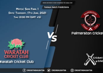 Darwin and District Cricket Competition T20 League, 2021, Semi Final 1 WCC vs PCC, Playing 11 & Today's Match Predictions