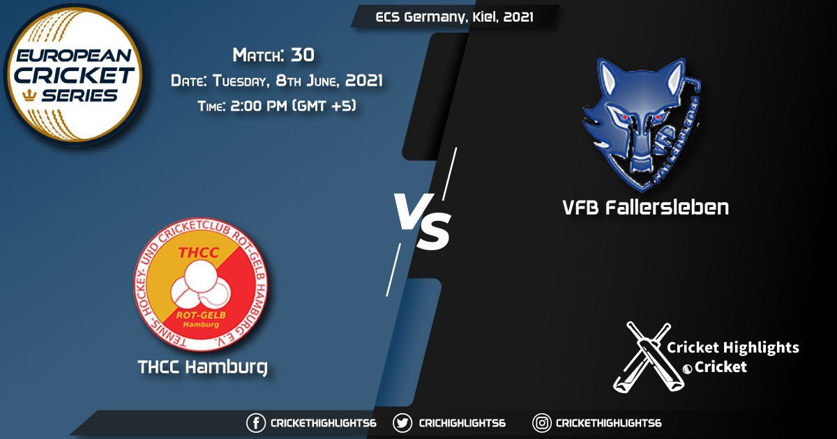 ECS Germany, Kiel, 2021 Live Match 30, THCC vs VFB LIVE Streaming for free, When, Where, How to Watch
