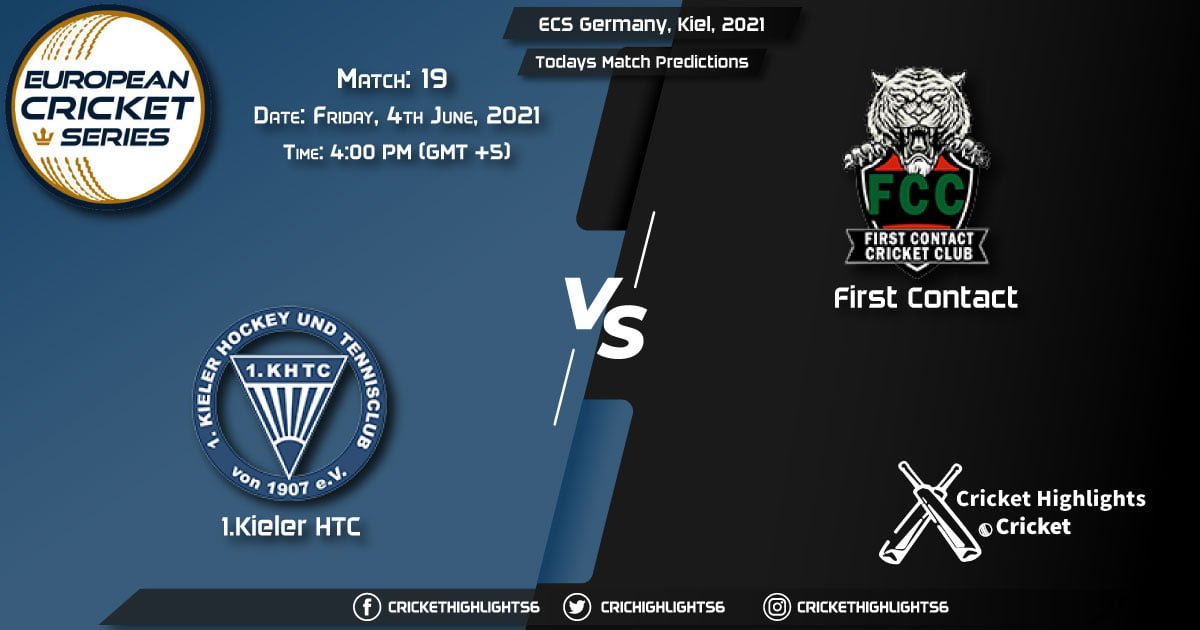 ECS Germany, Kiel, 2021, Match 19 KHTC vs FCT, Playing 11 & Today's Match Predictions