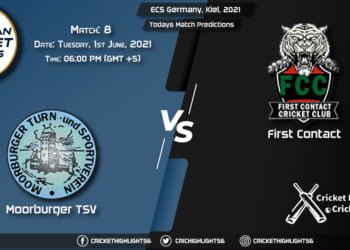 ECS Germany, Kiel, 2021, Match 8 MTSV vs FCT, Playing 11 & Today's Match Predictions