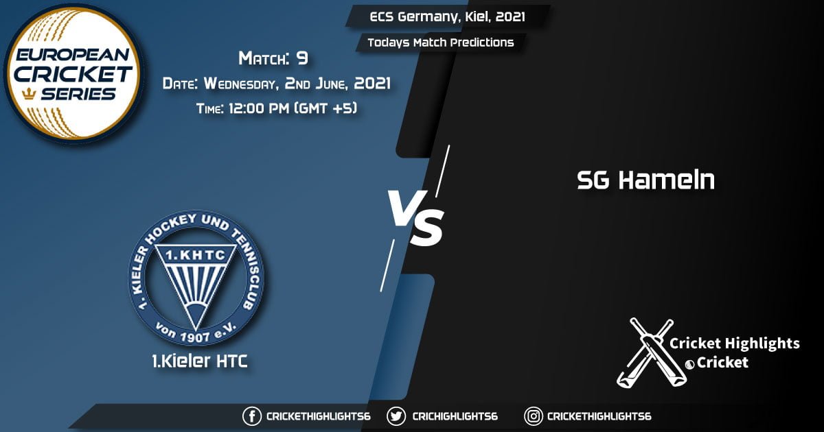 ECS Germany, Kiel, 2021, Match 9 KHTC vs SGH, Playing 11 & Today's Match Predictions