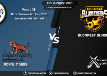 ECS Hungary, 2021, Match 16 ROT vs BUB, Playing 11 & Today's Match Predictions