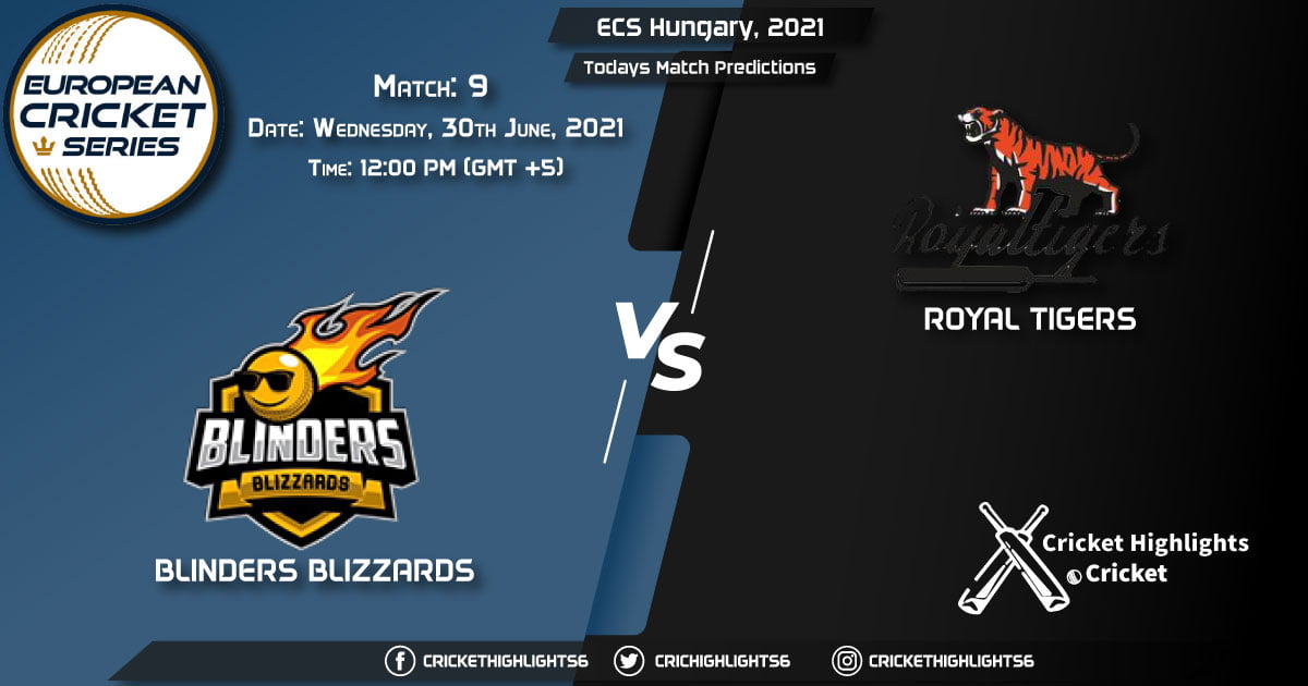 ECS Hungary, 2021, Match 9 BLB vs ROT, Playing 11 & Today's Match Predictions
