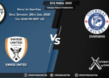 ECS Malta, 2021, 1st Semi-Final SWU vs OVR, Playing 11 & Today's Match Predictions