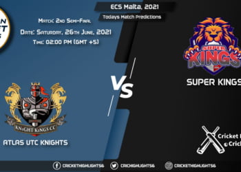 ECS Malta, 2021, 2nd Semi-Final AUK vs SKI, Playing 11 & Today's Match Predictions