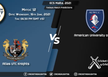ECS Malta, 2021, Match 12 AUK vs AUM, Playing 11 & Today's Match Predictions