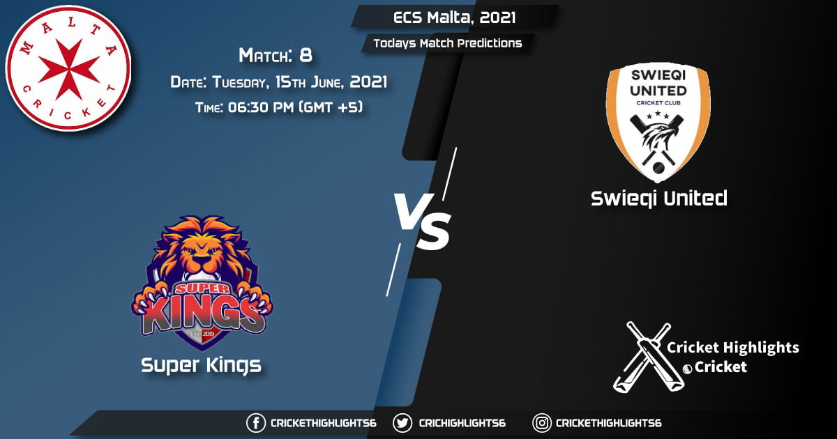 ECS Malta, 2021, Match 8 SKI vs SKU, Playing 11 & Today's Match Predictions