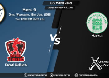 ECS Malta, 2021, Match 9 RST vs MAR, Playing 11 & Today's Match Predictions