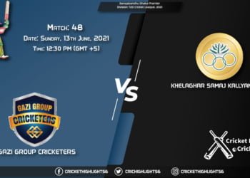 GGC vs KSKS, Live Scorecard, Match 48, June 13, 2021, Live Cricket Score, Bangabandhu Dhaka Premier Division T20 Cricket League, 2021