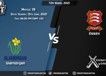 GLA vs ESS, Live Scorecard, Match 19, June 13, 2021, Live Cricket Score, T20 Blast, 2021