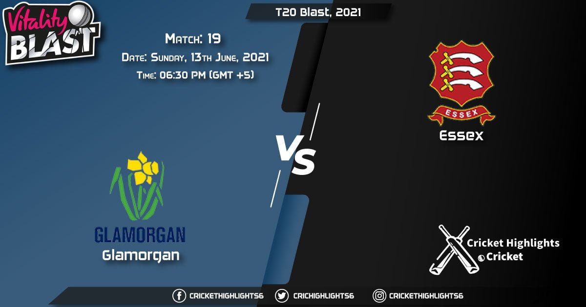 GLA vs ESS, Live Scorecard, Match 19, June 13, 2021, Live Cricket Score, T20 Blast, 2021