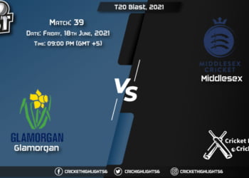 GLA vs MID, Live Scorecard, Match 39, June 18, 2021, Live Cricket Score, T20 Blast, 2021