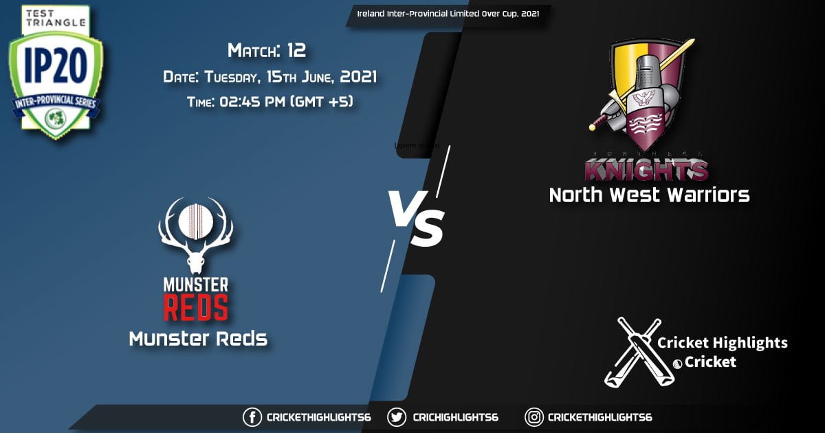 Ireland Inter-Provincial Limited Over Cup, 2021, Live Match 12, MUR vs NWW, LIVE Streaming for free, When, Where, How to Watch