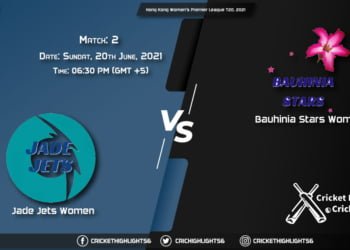 JJ vs BHS, Live Scorecard, Match 2, June 20, 2021, Live Cricket Score, Hong Kong Women's Premier League T20, 2021