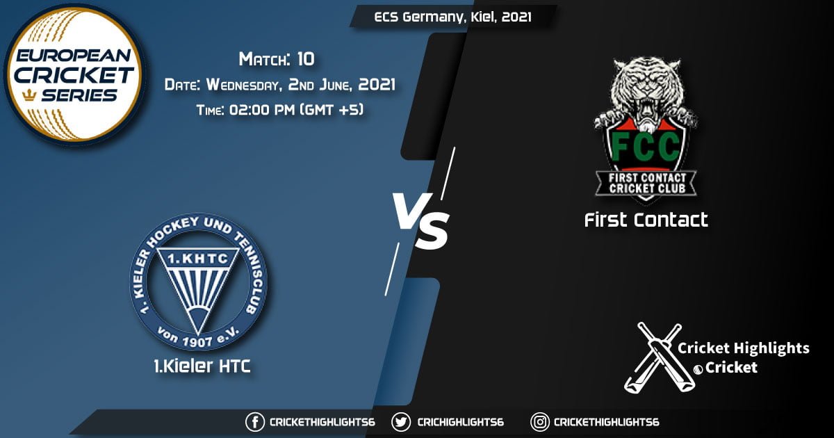 KHTC vs FCT, Live Scorecard, Match 10, June 2, 2021, Live Cricket Score, ECS Germany, Kiel, 2021