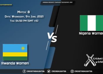 Kwibuka Women's Twenty20 Tournament, 2021, Live Match 8, RWA-W vs NIG-W LIVE Streaming for free, When, Where, How to Watch