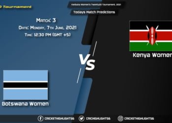 Kwibuka Women's Twenty20 Tournament, 2021, Match 3 BOT-W vs KEN-W, Playing 11 & Today's Match Predictions