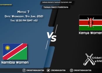 Kwibuka Women's Twenty20 Tournament, 2021, Match 7 NAM-W vs KEN-W, Playing 11 & Today's Match Predictions