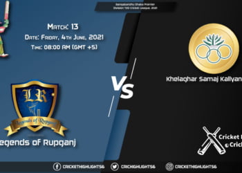 LOR vs KSK, Live Scorecard, Match 13th, June 4, 2021, Live Cricket Score, Bangabandhu Dhaka Premier Division T20 Cricket League, 2021