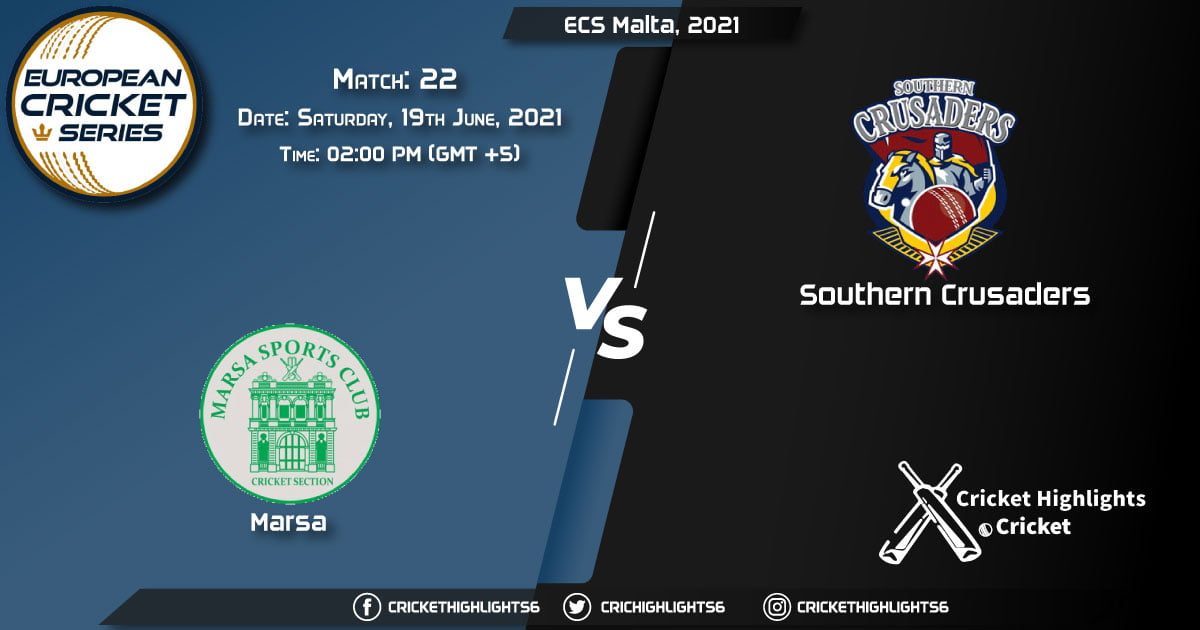 MAR vs SOC, Live Scorecard, Match 22, June 19, 2021, Live Cricket Score, ECS Malta, 2021