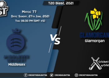 MID vs GLA, Live Scorecard, Match 77, June 27, 2021, Live Cricket Score, T20 Blast, 2021