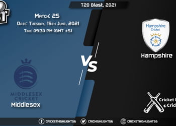 MID vs HAM, Live Scorecard, Match 25, June 15, 2021, Live Cricket Score, T20 Blast, 2021